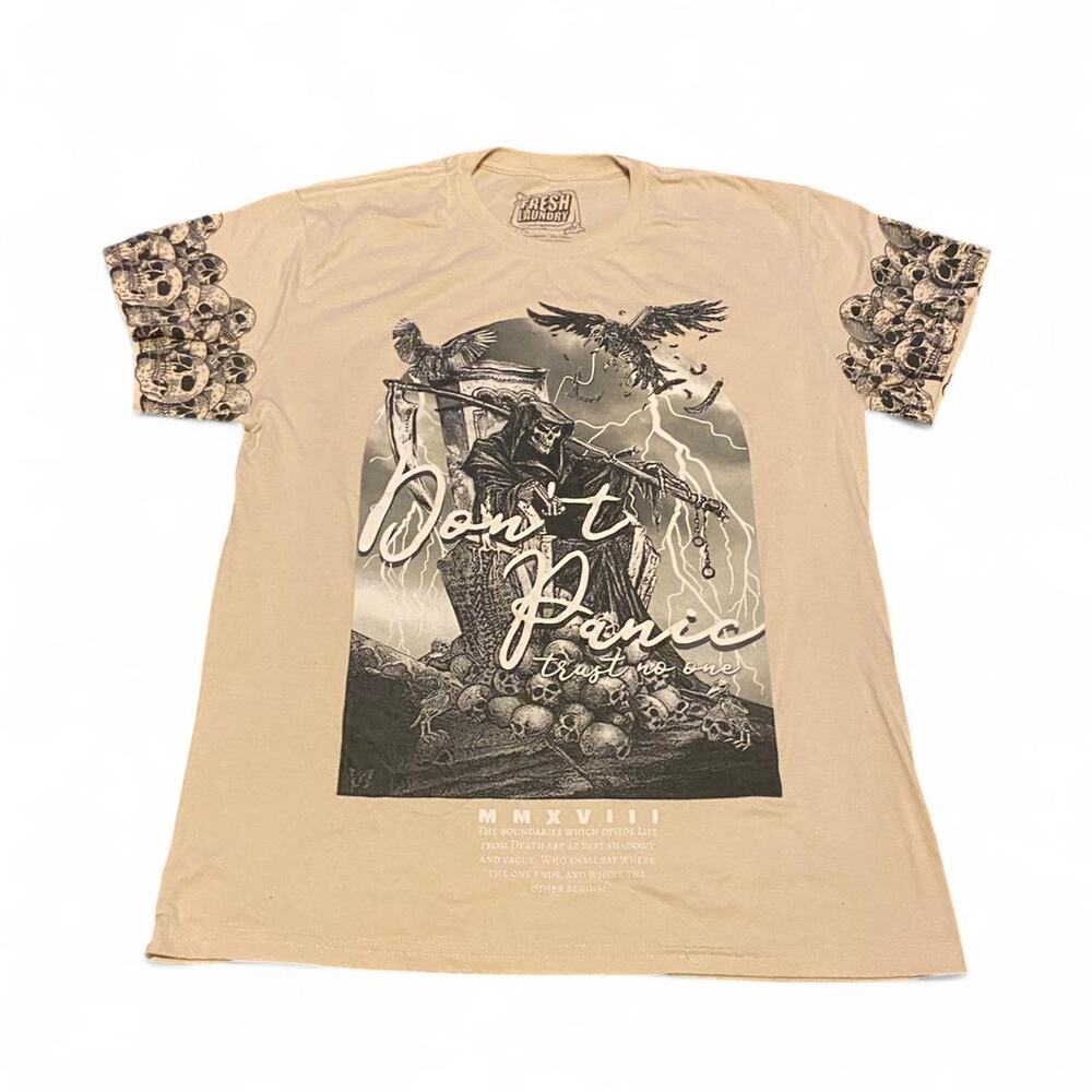 Y2k grim reaper graphic tee